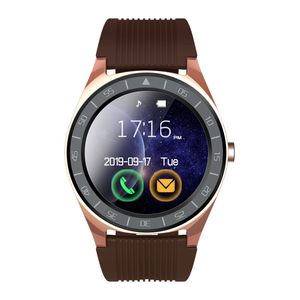 V5 Smart Watches Bluetooth 3.0 Trådlös SmartWatches SIM Intelligent Mobiltelefon Klocka Inteligente för Android Mobiltelefoner med Box DHL / UPS Fast