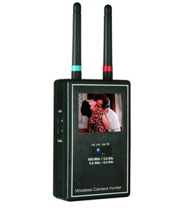 Mini telecamera wireless Hunter scanner video a banda intera visualizzazione immagini rilevatore di obiettivi camma multi wireless gamma completa anti-candid