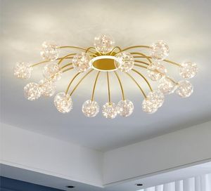 Sky star Led ceiling lights simple modern living room lamp northern Europe light luxury design bedroom dining chandeliers