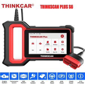 Code Readers & Scan Tools THINKCAR Thinkscan Plus S6 OBD2 Scanner Auto Reader OBD Diagnostic Tool ENG AT ABS SRS Oil SAS TMPS EPB Automotive