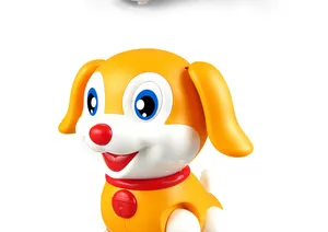 Robot Dog Smart Electric Pet Children's Interactive Playmate Walking Singing Toy Indukcja Urodziny Chłopiec Wczesna zabawka