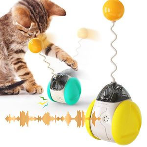 Toys Cat Toys Intelligent Pet Saceator Electric Tumbler Игрушка Борьба с забавной палкой Интерактивный продукт для кошек Аксессуары