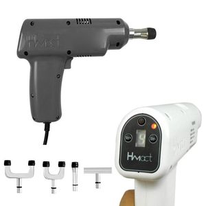 Helkroppsmassager Nyaste 4 huvuden Justerbar kiropraktikjusterande instrumentintensitetsterapi Elektrisk korrigering Gun Activator Cervical Cervical