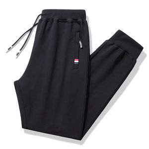 Pamuk Sweatpants Rahat Jogger Pantolon Artı Boyutu M-8XL Erkek Spor Pantolon Pantolon Uzun Pantolon Elastik Bel Sıcak Satış