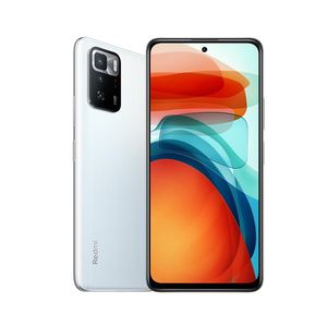 Original Xiaomi Redmi Note 10 Pro 5G Celular 6 GB RAM 128 GB ROM MTK Dimensity 1100 Android 6,6 polegadas Tela cheia 64,0 MP AI NFC IP53 Face ID Impressão digital Celular inteligente