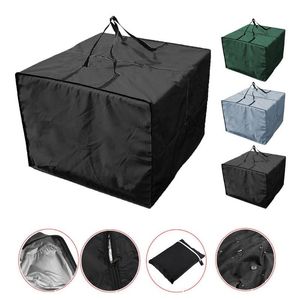 Storage Bags Heavy Duty Waterproof Patio Furniture Cover Rectangular Garden Rain Snow Outdoor For Sofa Table Chair Wind-Proof Bag