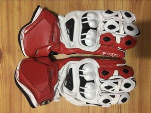 NOVITÀ 3 colori Alpine GP Leather Black da Moto Heaven Guanti in pelle da moto rosso / bianco Road Bike Racing Riding Track H1022