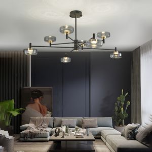 Nordic Style Lampy i latarnie Dekoracje sypialni Prosta nowoczesna salon lampa żyrandol oświetlenie wewnętrzne