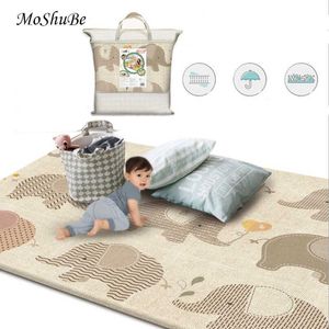 Non-slip Kids Rug Baby Play Mat Infant Toys Elephant Animals Puzzle Children's Mat Thickened Room Soft Floor Carpet 210724