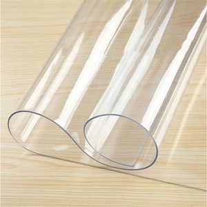 PVC Table Cloth Transparent Waterproof Floor mat Coffee Scratch Proof Soft Glass Cover Pvc 1.0mm 211103