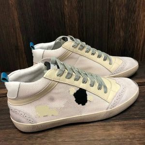 Golden Mid Star Top Top High Shoes Sneakers Italy Classic White Do Dirty Man Man Women Golit