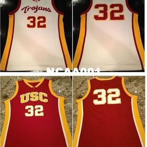 빈티지 21ss USC 트로이 목마 # 32 OJ Mayo Jersey University 남부 캘리포니아 USC 트로이 목마 또는 사용자 정의 모든 이름 또는 번호 대학 저지