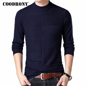 COODRONY Christmas Sweater Men Clothes Winter Thick Warm Mens Sweaters Cashmere Pullover Men Casual O-Neck Pull Homme 8252 210813