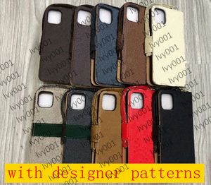 حالات الهاتف الكلاسيكية للهاتف لـ iPhone 15 Pro Max 14 Plus 13 12 Mini 11 XS XR x 7 8 Flip Leather Case I001