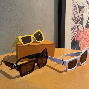 Искаженные солнцезащитные очки Z1446W Мужчины или женские ультрамопные классические квадратные нерегулярные полные очки солнцезащитные очки подиума на открытом воздухе улица Z1445E WIHT Origina