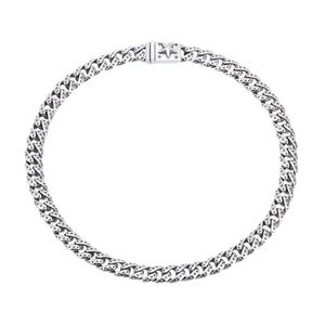 Bocai 2021 Ny solid S925 Silver Smycken Street Kubansk Kedja Personlighet Mode Man Och Kvinna Par Stjärnhalsband X0509