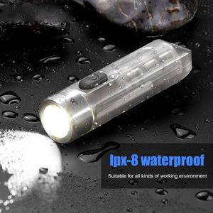 Flashlights Torches JETBeam Waterproof Camping Torch 500LM XPG3+RGB+365nm UV LED Pocket Rechargeable Working Light