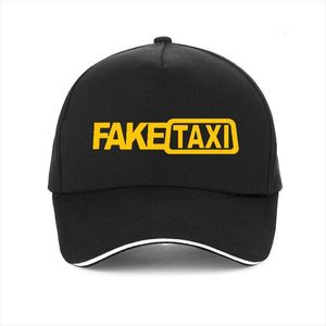 Fake Taxi Funny Letters Baseball Caps Katoen Dames Mannen Verstelbare Hip Hop Cap Bone Unisex Snapback Hat Gorras