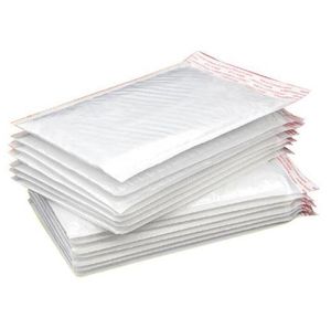 Weiße Perlenfilm-Blase-Umschlag-Kurier-Taschen wasserdichte Verpackungs-Mailing-Taschen Freies Verschiffen im Angebot