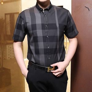 2022LUXURYS designers vestido camisa de moda moda sociedade negros homens sólidos cor negócio casual manga longa m-3xl # 29