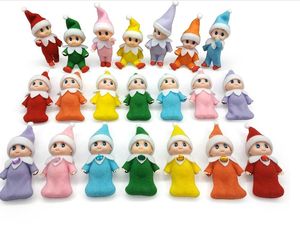 US Stock Party Favor Boże Narodzenie Dekoracje Prezenty Baby Elf Doll Zabawki Dla Dzieci Elfy Lalki Dla Dzieci Mini Lalki Prezenty 8 Kolory Walentynki Gifts Bbndw