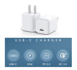 Ładowarki telefonu komórkowego USB C 20W Fast Charger Mini ściany blok