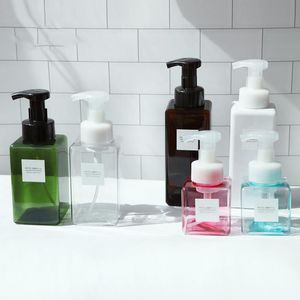 Liquid Soap Dispenser 650ml Pump Bathroom Kitchen Kit Shower Shampoo Bottle Gel Storage Portable