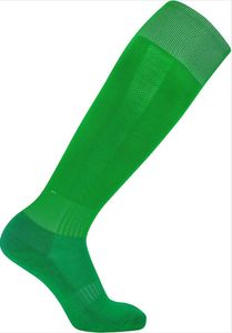 Великолепный цвет детские чулки мужские утолщенные полотенце нижние противоскользящие сплошной цвет высокой трубку спортивные взрослые над коленом футбол футбольные носки