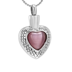 Stainless Steel Heart-shaped Cremation Ashes Pendant For Family Memorial Necklace Jewelry/Father /mother /grandma son/ daughter