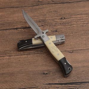 Новый тактический складной нож D2 Satin Blade Blade Cow Bone Renter