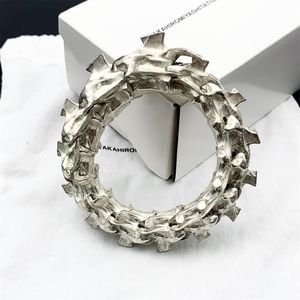 Cobra Snake Bone Bracelet Keel Chain Style Classic Fashion Street Hip Hop Tide Brand Men's Jewelry Accessories