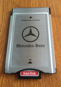 Опт PCMCIA к SD PC Card Adapter Supoort SDHC для Mercedes-Benz S Class US Fat Cound