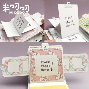 3 W 1 Interaktywne Metalowe Dies Dies do Scrapbooking DIY Mini Album Midodo Craft Die Cut 210702