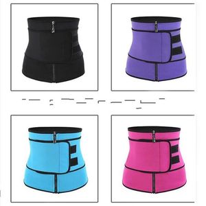 Plus Storlek Body Shaper Waist Trainer Belt Kvinnor Postpartum Belly Slimming Underkläder Modellering Strap Shapewear Tummy Fitness Corset 214 W2