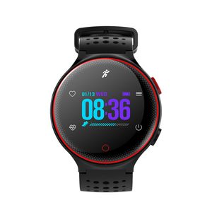 X2 mais impermeável Bluetooth Smart Watch Pressão arterial Oxigênio de Oxigênio Coração Monitor Pedômetro Relógio WristWatch para Android iPhone Pulseira