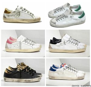 Designers Sneakers Old Style Superstar Trainer Genuine Leather Villous Dermis Luxury Casual Shoes Mens Women Outdoor Shoe