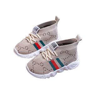 First Walkers Soft Grossist Barnskor Antiglidbotten Baby Sneaker Casual Flat Sneakers Barnstorlek Flickor Pojkar Sportskor