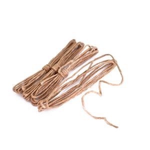 Smoking Accessories 100pcs/lot Wax Rope 1m Tobacco Cotton Wick For SmokE Pipe Bong Herb Grinder Lighter