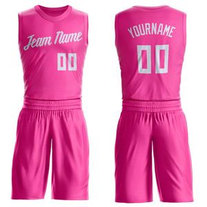 Custom Basketball Jersey and Shorts Sublimation Name Number Soft Stretch Tank Top Training Athletic Tracksuit for Men Girl Child