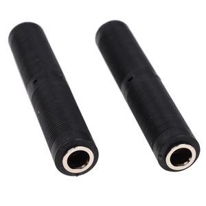 6.35mm Jack Female To Female Microphone Audio Cable Extender Connector Adapter Coupler Converter