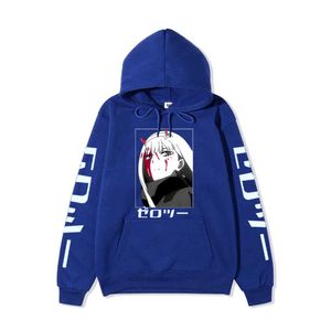 Noll två hoodie älskling i de franxx tryckta hoodies för män / kvinnor Y0816