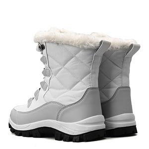 No Brand Women Boots High Low Black white wine red Classic #21 Ankle Short womens snow winter boot size 5-10