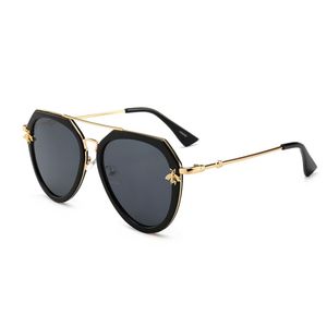 Top Qualität Marke Sonnenbrille Männer Frauen Sommer Luxus Sonnenbrille UV400 Polarisierte Sport Herren Sonnenbrille Golden mit Box