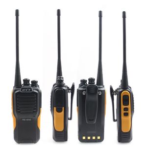 HYT TC-610 5W Portable Two Way Radio walkie talkie 1200mAH standard battery portable two way radio 210817