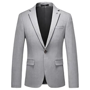 Męskie garnitury Blazers wysokiej jakości garnitur Four Seasons Casual Business Single West Work Suknia Przycisk Drzwi Kieszonkowe Drzwi S-5XL