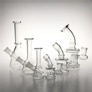 Smoking Glass Water Bongs with 10mm 14mm Female Thick Pyrex Recycler Heady Glass Oil Rigs Smoking Water Bong Pipes