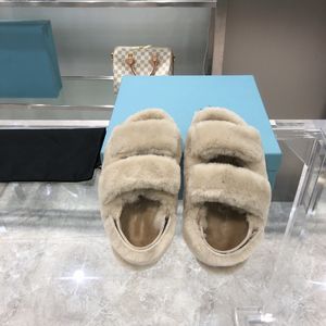 2021 pantofole pelose da donna fluff sandalo Australia fuzzy soft house scarpe da donna da donna in pelliccia sandali soffici diapositive invernali taglia 35-40