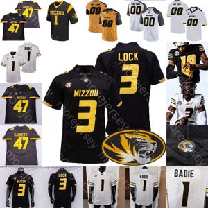 Missouri Tigers Football Jersey NCAA College Brady Cook Cody Schrader Nathaniel Peat Lovet Hopper Charleston Burden III McGuire Bailey Banister Young Carlies