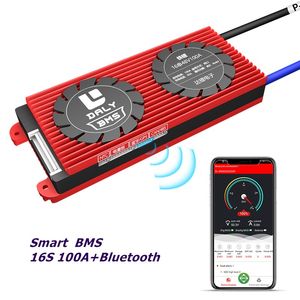 Daly Smart protettori 16S 30A ~ 500A lifepo4 BMS 48V sistema di gestione della batteria intelligente Pcm Battery Board Controllo della temperatura