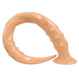 Nxy Sex Anal Toys Взрывная 65см Super Long Soft с присосным чашкой и женской мастурбацией устройства резьбовые частицы анализируемые фаллоимитаторы для взрослых игрушек 1202